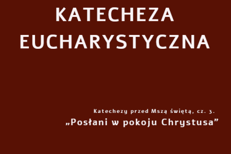 KATECHEZA EUCHARYSTYCZNA – Komunia oczyszcza nas z grzechów