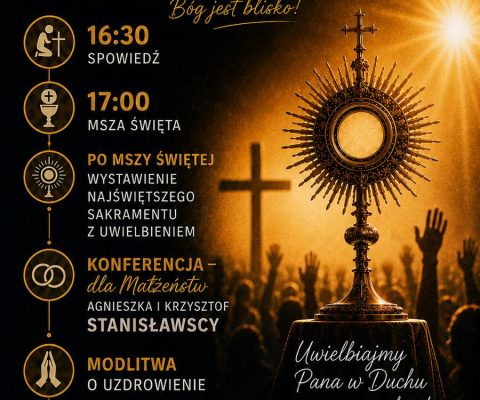 Wieczór Uwielbienia – 19 września 2026 r., godz. 19:00