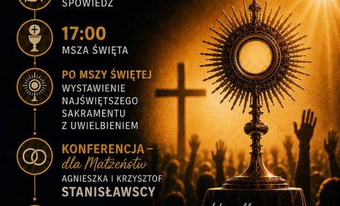 Wieczór Uwielbienia – 19 września 2026 r., godz. 19:00